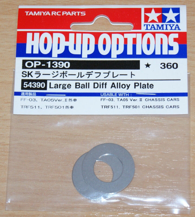 Tamiya 54390 Large Ball Diff Plate (DB01/FF03/TA05V.2/TRF416/TRF501x/TRF201/BBX)