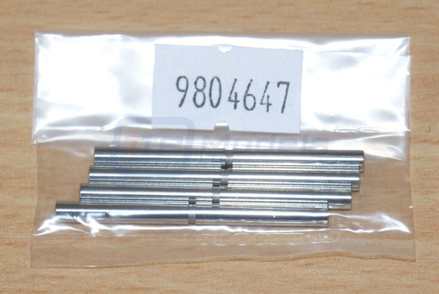 Tamiya 9804647/19804647 3x38mm Suspension Shaft (4 Pcs.), (XV-01/XV-01T/XV01)