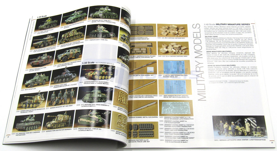 Tamiya 64443 Model Kit Catalogue/Catalog 2023, (English/German/French ...
