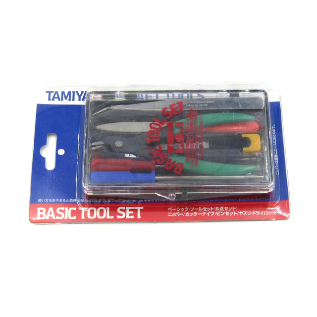 Tamiya 74016 Basic Tool Set for Radio Control Cars, Trucks and Tanks, NIP