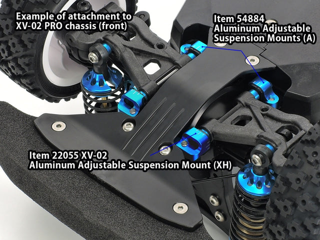 Tamiya 22055 XV-02 Aluminum Adjustable Suspension Mount (XH) XV02/XV-02 Pro/XM01