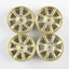 Tamiya 84156 M-Chassis 8 Spoke Wheels (Gold), (M03/M04/M05) NIP
