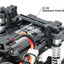 Tamiya 22041 CC-02 Aluminum Rear Member, (CC02/Merc G500/Unimog), NIP