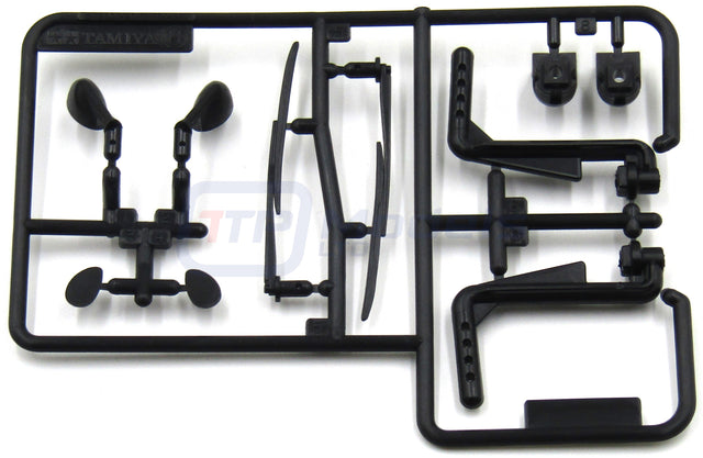 Tamiya 58654 Lancia 037 Rally/TA02S, 9004467/19004467 H Parts (Mirrors & Wipers)