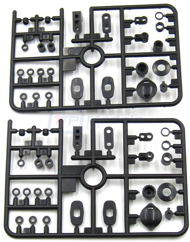 Tamiya 42167 TRF201/TRF201XR/TRF201XM/DN01, 9114075/19114075, N Parts (2pcs) NEW