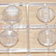 Tamiya 58654 Lancia 037 Rally/TA02S, 9115472/19115472 K Parts (Lens), NEW