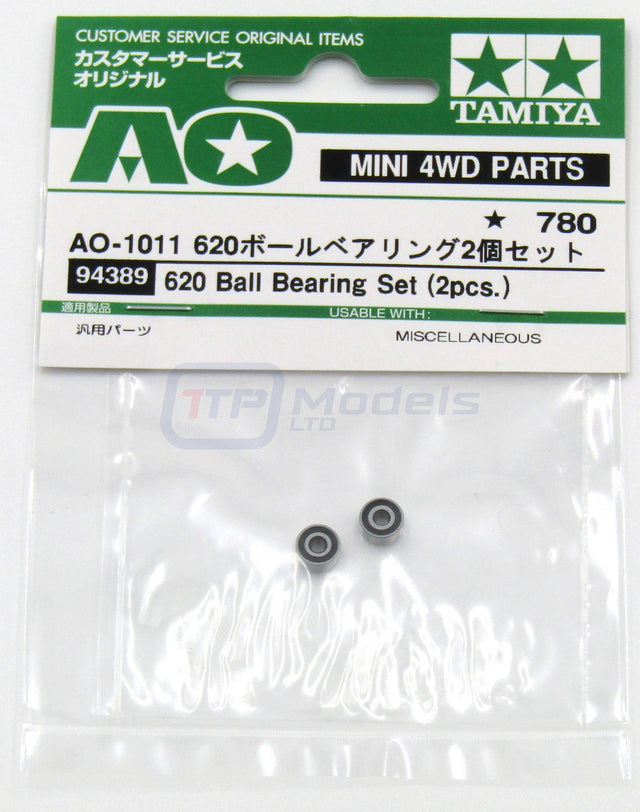 Tamiya 94389 620 Ball Bearing Set (2 Pcs.), (Avante 2011/Egress/Vajra/VQS), NIP