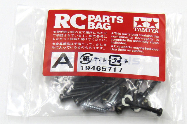 Tamiya 58391 Hotshot (Re-Release), 9465717/19465717 Screw Bag A, NIP