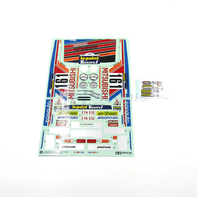 Tamiya 58499 Mitsubishi Montero Wheelie/Pajero, 9495681/19495681 Decals/Stickers