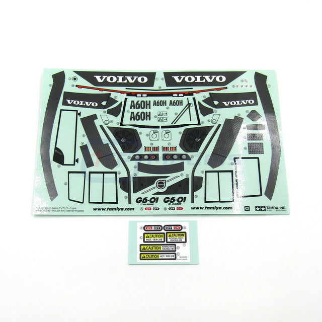 Tamiya 58676 Volvo A60 Hauler 6X6/G6-01/G601, 9495983/19495983, Decals/Stickers