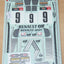 Tamiya 47435/84227 Renault 5 Turbo Rally/M05Ra, 9498073/19498073 Decals/Stickers, NIP