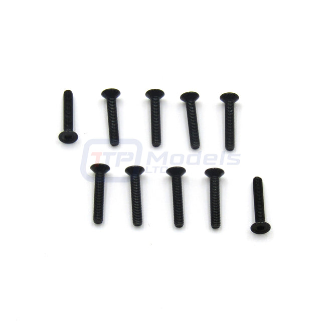 Tamiya 9805978/19805978 3x18mm Hex Countersunk Screw (10 Pcs.) (Buggy Champ) NIP