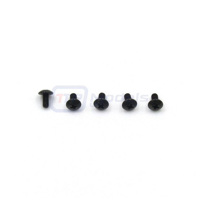 Tamiya 9804310/19804310 2.6x5mm Truss Screw (5 Pcs.) (TRF501x/DB01/DB02/XV01), NEW