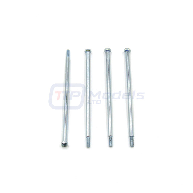 Tamiya Lunch Box/Midnight Pumpkin/CW-01, 9804497/19804497 Damper Shaft (4 Pcs.)