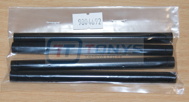 Tamiya 58549 Agrios/TXT-2, 9804692/19804692 8x111mm Shaft (Black/Grooved 4 Pcs.)