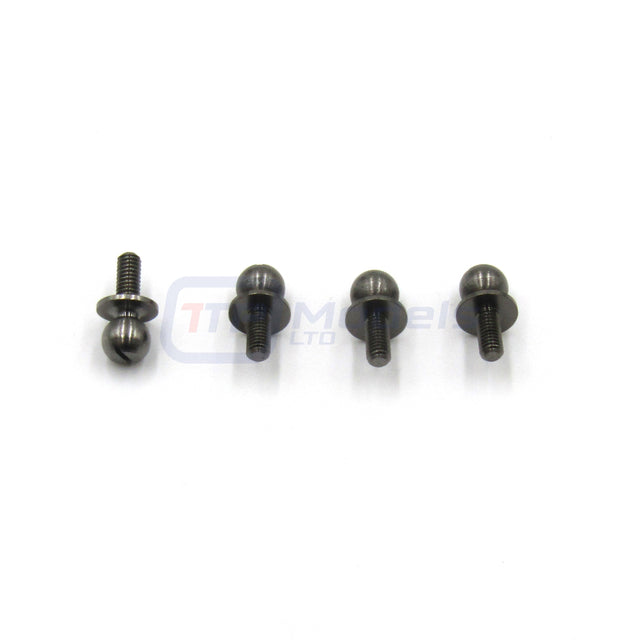Tamiya 58065 ClodBuster/Bullhead, 9805235/19805235, 8mm Ball Connector (4 Pcs.)