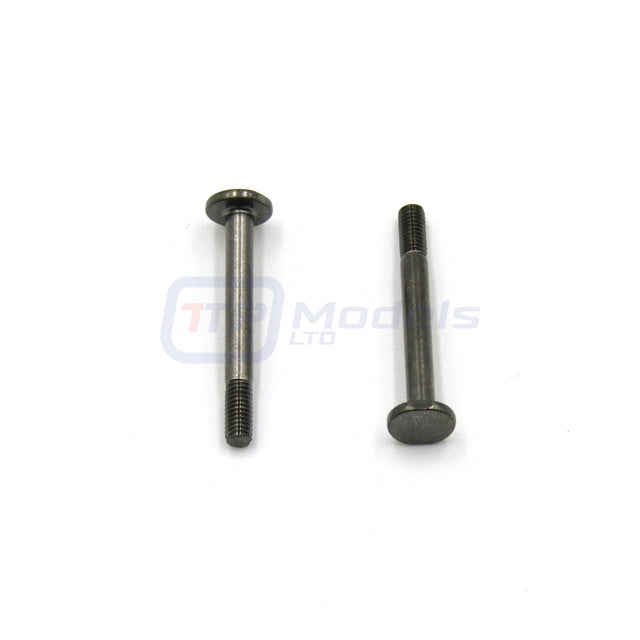 Tamiya 58288 Ferrari F2001/Williams FW24/F201, 9805843 Damper Shaft (Short, 2Pc)