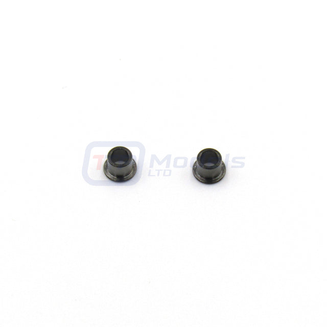 Tamiya 9808021/19808021, 3.1(4.5)x3.5(4.0)mm Flanged Tube (2 Pcs.), (TA07/TT02S)