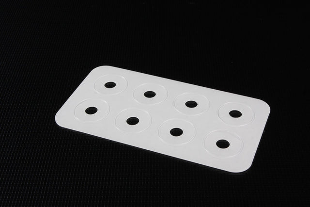 Tamiya 54785 R/C Model Body Mount Hole Clear Patches, (Post Hole Reinforcement)
