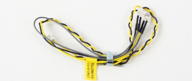 Tamiya 54011 LED Light (5mm Yellow), (Use with TLU-01 & TLU-02), NIP