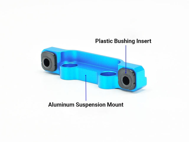 Tamiya 22038 TD4 Aluminum Rear Suspension Mount, (Super Avante/Astute TD2), NIP